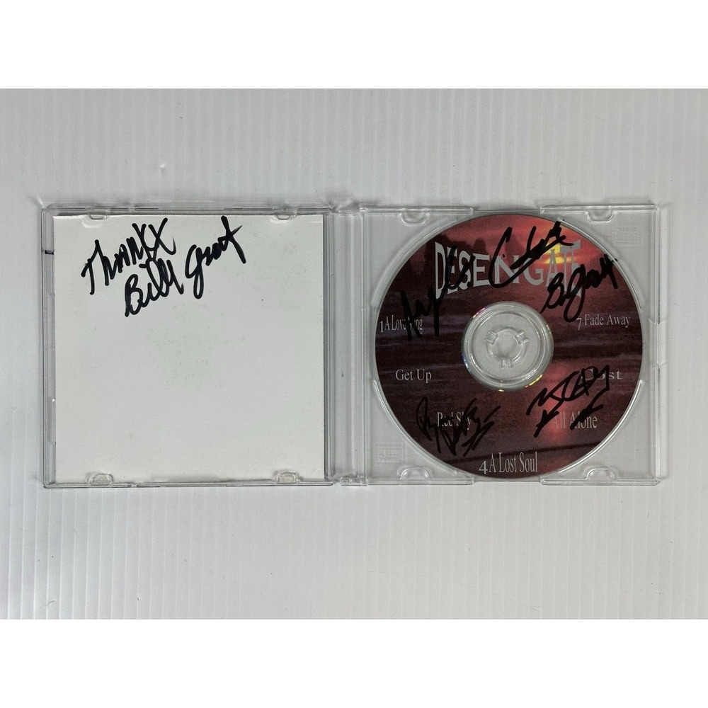 Desengate Demo Signed A Love Song Get Up Red Sky A Lost Soul All Alone Cost Fade